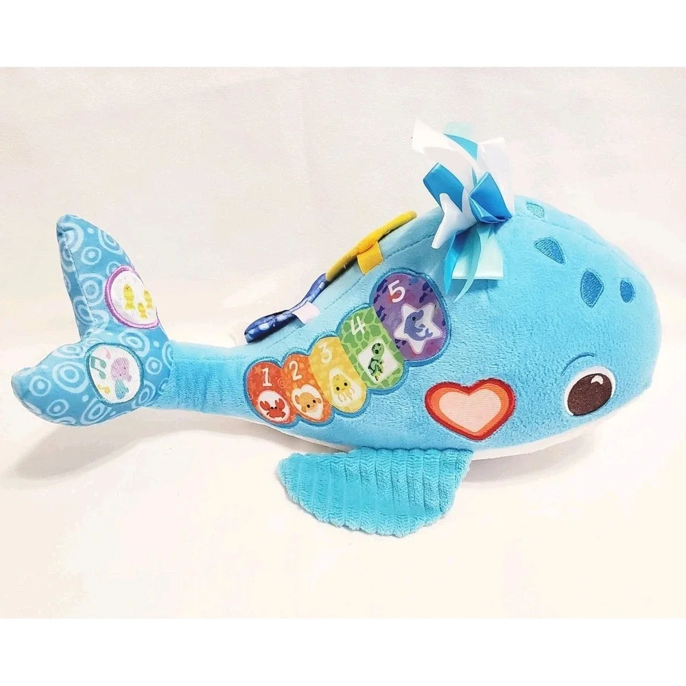 VTech‎ Snuggle and Discover Baby Whale Works See video Sings Lights up